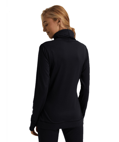 Midweight Base Layer Long Neck Thermal Top - Womens